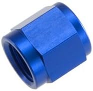 -08 AN aluminum tube nut, blue- 2pcs/pkg