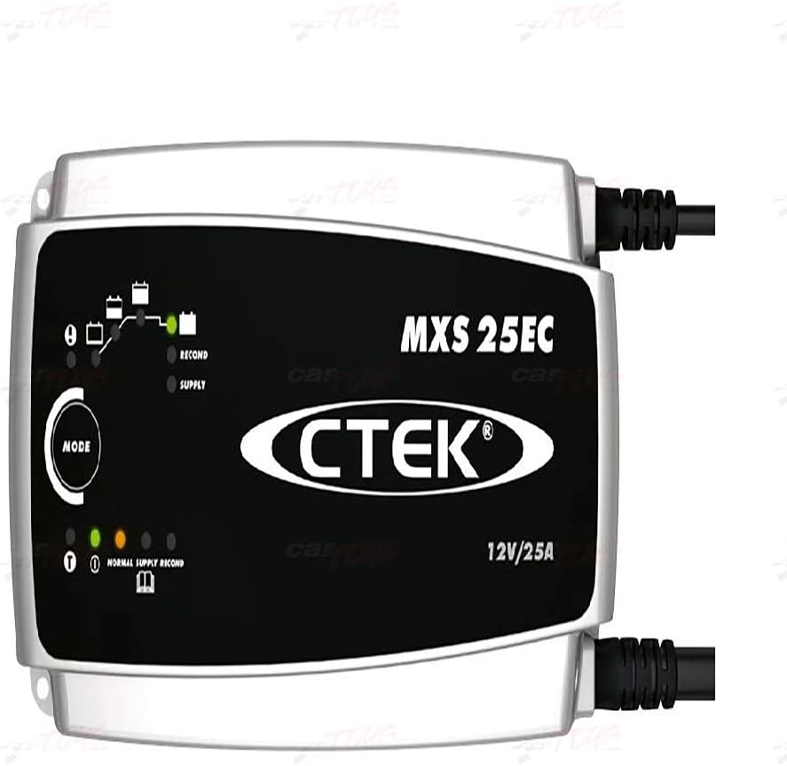 CTEK (40-128) MXS 25EC 12 Volt Battery Charger with Wall Hanger 300