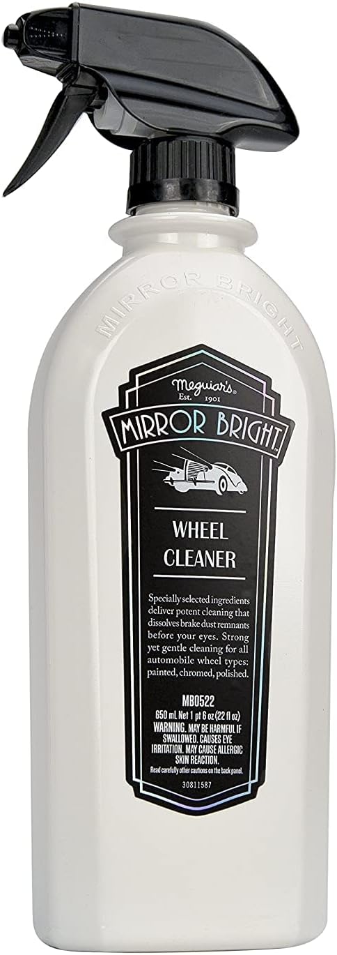 Meguiar’s MB0522 Mirror Bright Wheel Cleaner, 22 Fluid Ounces