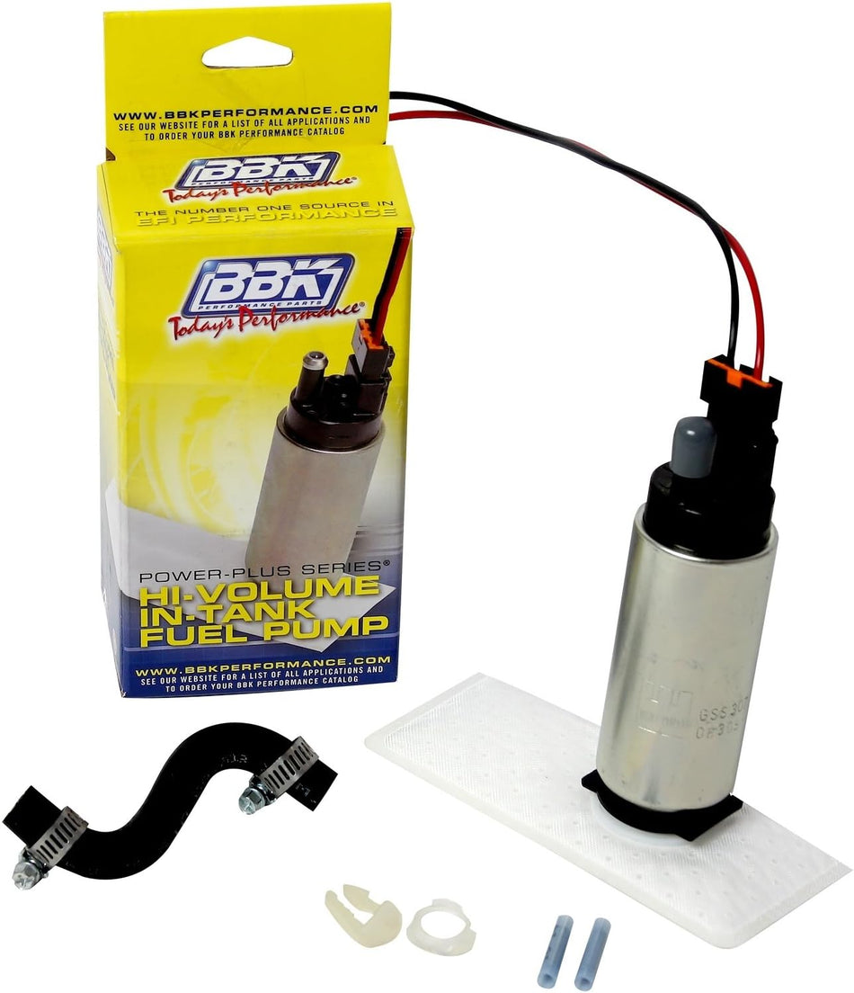 BBK 1606 190 LPH Direct Fit Replacement High Flow In-Tank Fuel Pump Kit for Ford Mustang