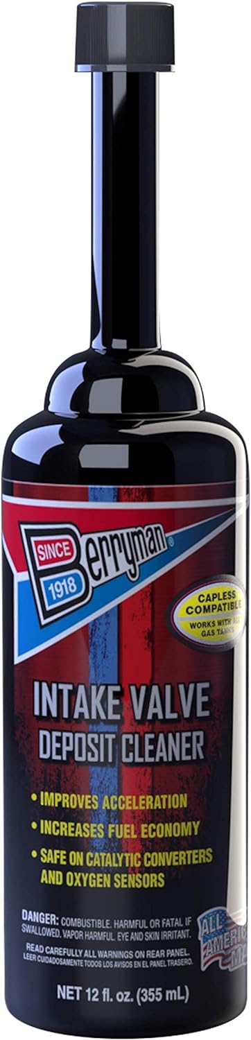 3012 B-12 Chemtool Super Concentrated Intake Valve & Injector Cleaner - Pour-In Long-Neck Bottle - Capless Tank Compatible, 12-Ounce