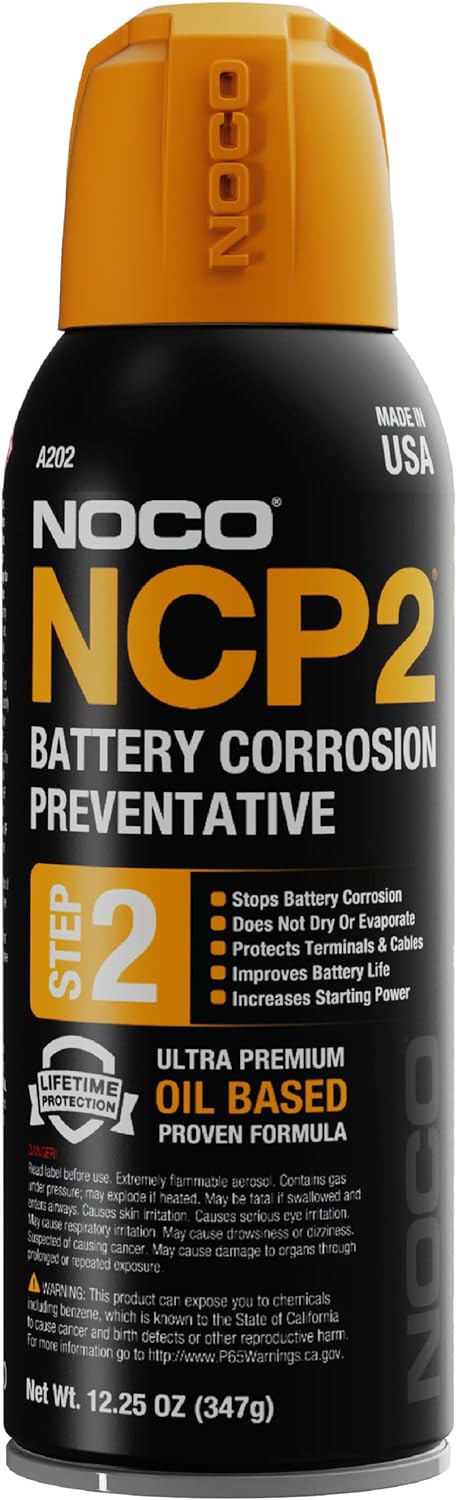 NOCO NCP2 A202 12.25 Oz Oil-Based Battery Corrosion Preventative Spray (Pack of 12)