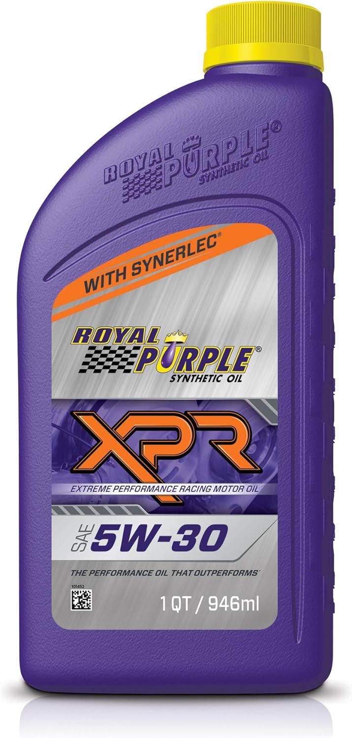 Royal Purple 1021 XPR 5W30 RACING OIL, 1 quart