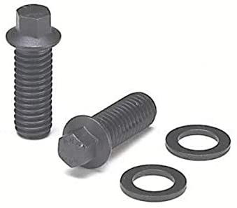 ARP 100-1103 Black Oxide 3/8" Diameter 0.750" UHL 6-Point Drilled Header Bolt for Small Block Chevy, (Set of 12)