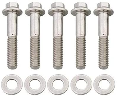 ARP 612-2500 Stainless Steel 5/16-18" RH Thread 2.500" UHL 12-Point Bolt with 3/8" Socket and Washer, (Set of 5)