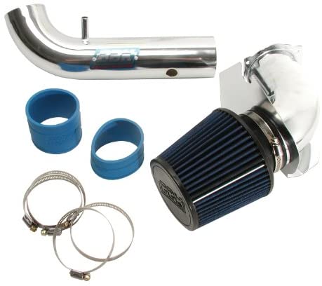 BBK Performance 1717 Cold Air Intake System - Power Plus Series Performance Kit for Ford Mustang 3.8L V6 - Fenderwell Style - Chrome Finish