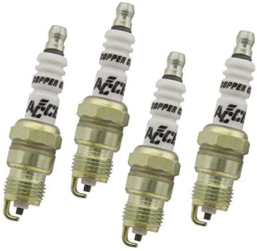 ACCEL 0574S-4 Shorty Copper Core Spark Plug, (Pack of 4)