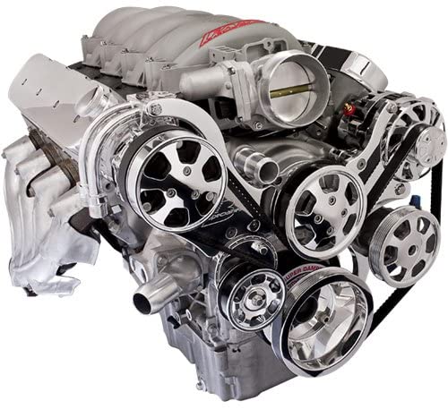 Billet Specialties 13450 Tru Trac Serpentine System for GM LS Series Engines