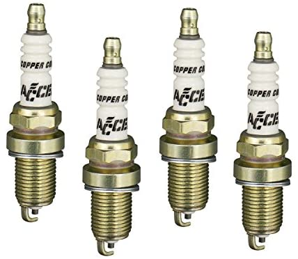 ACCEL 0416S-4 Shorty Copper Core Spark Plug, (Pack of 4)