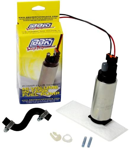 BBK Performance 1527 155 LPH Direct Fit Replacement High Flow In-Tank Fuel Pump Kit for Ford Mustang