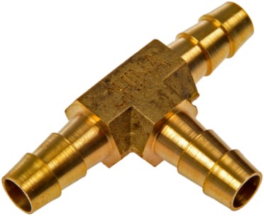 5/16 In. Brass Tee Connector