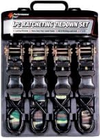 4PC RTCH TIE DWN SET