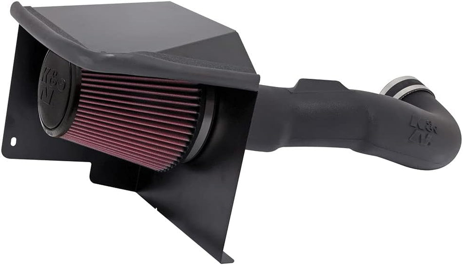 K&N Cold Air Intake Kit: High Performance, Guaranteed to Increase Horsepower:  2009-2014 Chevy/GMC/Cadillac (Silverado 1500, Suburban, Tahoe, Avalanche, Sierra 1500, Yukon, Escalade) V8,57-3070