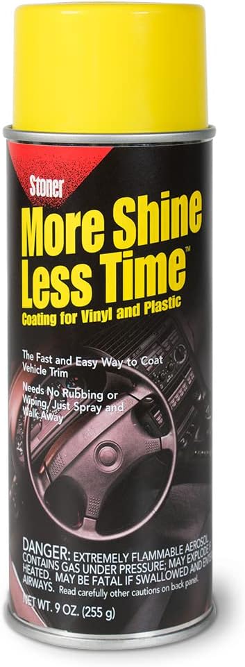 Stoner Car Care 91053 More Shine Less Time Protectant - 9-Ounce