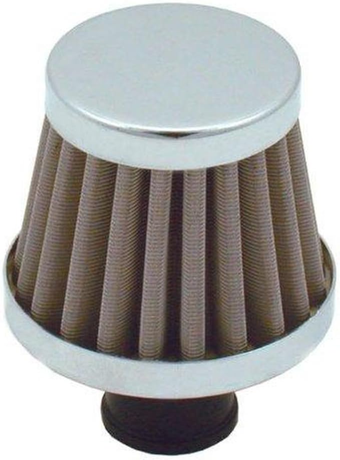 BREATHER FILTER; 10MM FLG, 2" OD, 1-3/4" H - STAINLESS STEEL