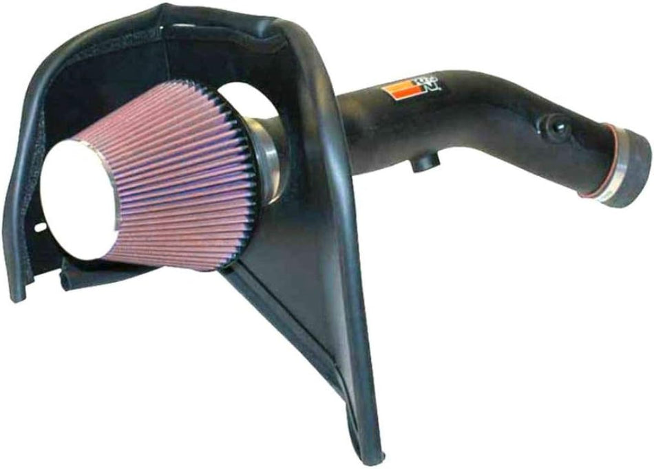 K&N Cold Air Intake Kit: High Performance, Guaranteed to Increase Horsepower: 50-State Legal: 2004-2006 Chevy/GMC/Hummer (Colorado, Canyon, H3) 3.5L L5,57-3043