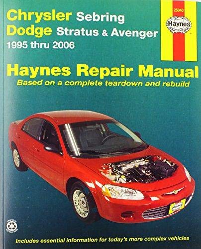 HAYNES 25040 CHRYSLER SEBRING 95-02