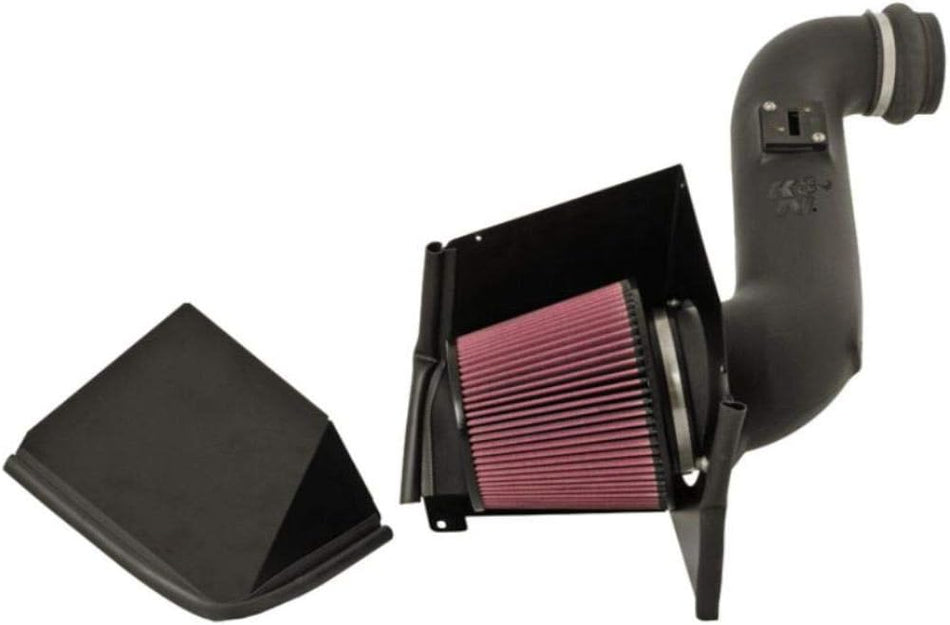 K&N Cold Air Intake Kit: High Performance, Guaranteed to Increase Horsepower: 50-State Legal: 2007-2010 Chevy/GMC Heavy Duty (Silverado 2500/3500, Sierra 2500/3500) 6.6L V8 Diesel,57-3066
