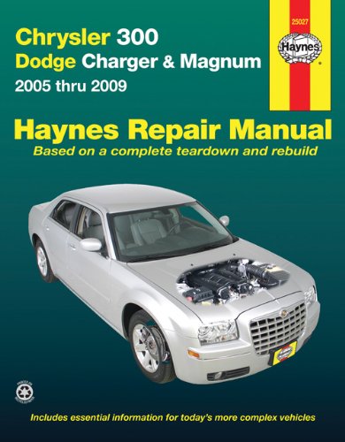 Chrysler 300, Dodge Charger & Magnum, 2005 thru 2009 (Haynes Repair Manual)