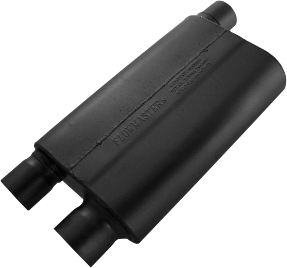 Flowmaster 43083 80 Series Muffler - 3.00 Offset IN / 2.50 Dual OUT - Aggressive Sound