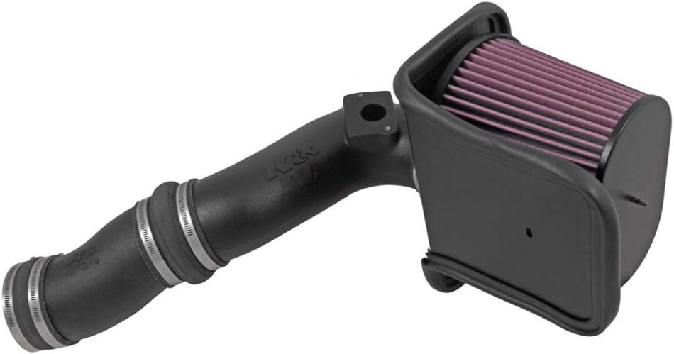 K&N Cold Air Intake Kit: High Performance, Guaranteed to Increase Horsepower:  2003-2007 Ford SuperDuty (F250, F350, F450, F550, F250 Harley Davidson, F350 Cutaway, Excursion)57-2546-1