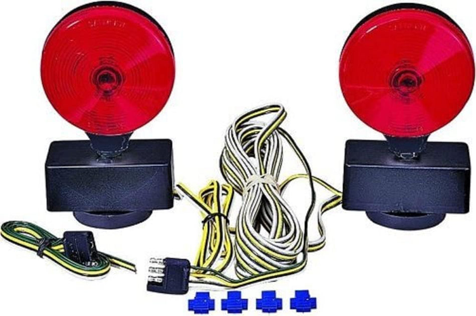 Peterson Manufacturing V555 Light (Tow Round Magnetic-MNT Kit 4"X5.67"), 1 Pack