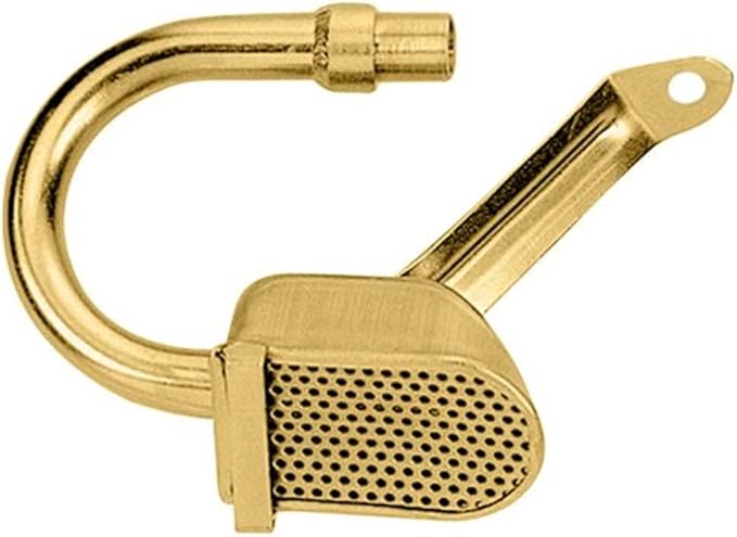 Milodon 18311 Gold Zinc Plated Deep Sump Oil Pan Pickup for Small Block Chevy