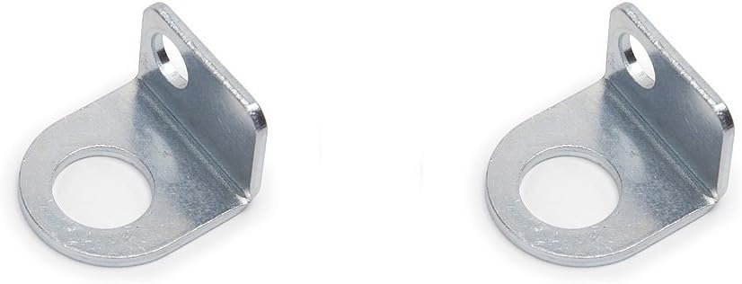 Edelbrock 683942 Brake Hose Mounting Accessory Bolt-On 90 Deg Brake Hose Mounting Bracket Clr Zinc/Cad Finish (Pkg Of 2)
