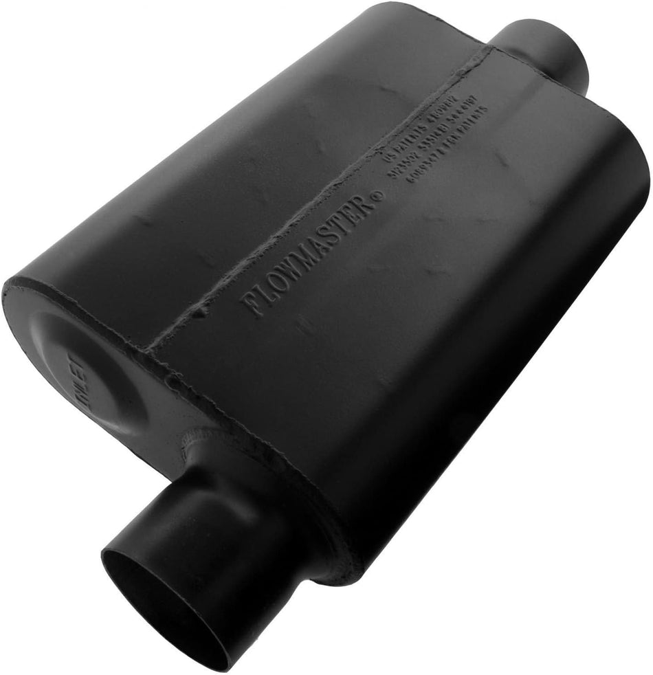 Flowmaster 943046 Super 44 Muffler - 3.00 Offset IN / 3.00 Center OUT - Aggressive Sound