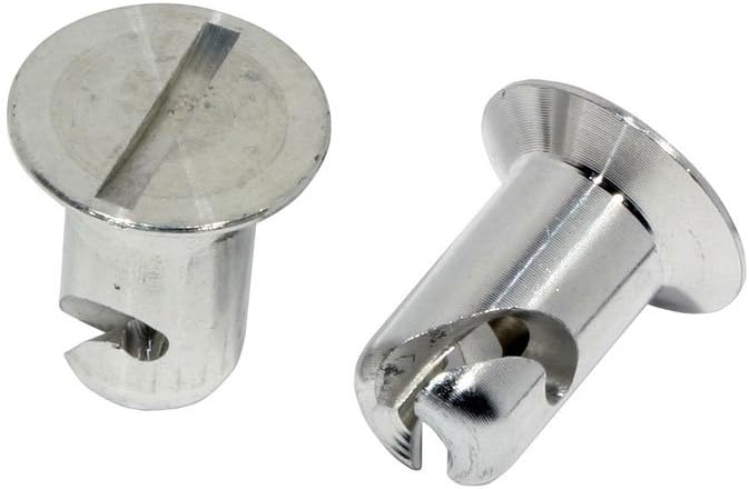 Moroso 71301 7/16" x .5" Aluminum Flush Head Quick Fastener