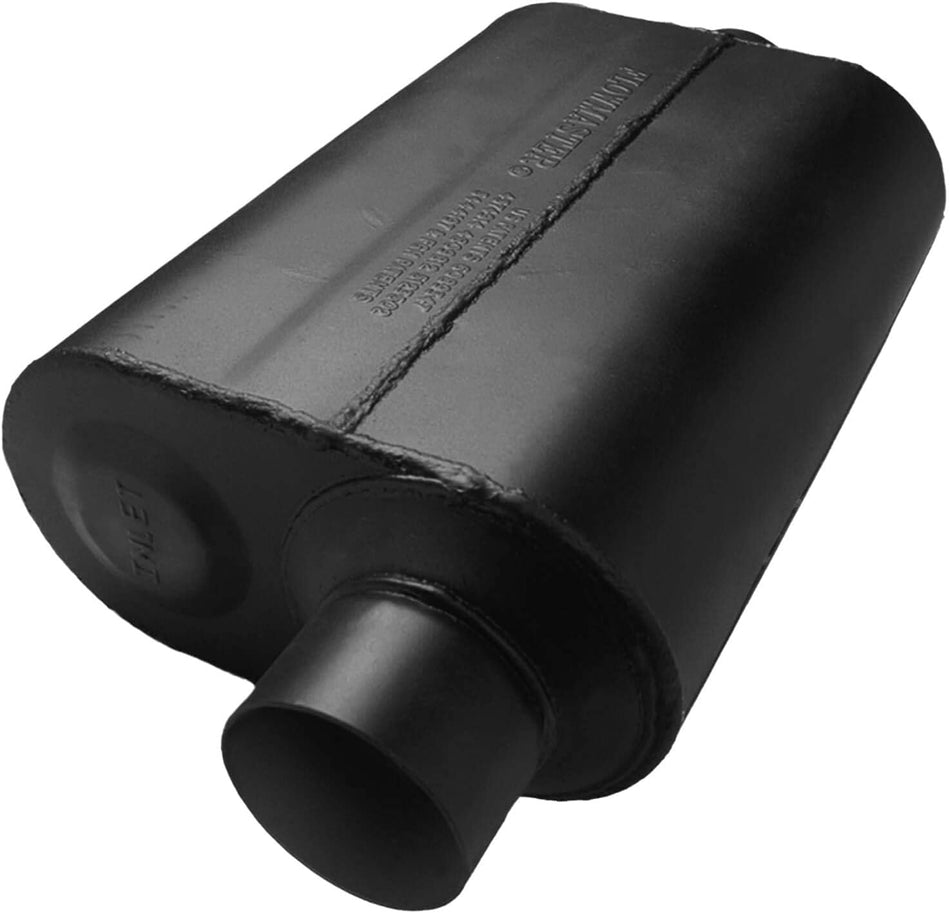 Flowmaster 952446 Super 40 Muffler - 2.25 Offset IN / 2.25 Center OUT - Aggressive Sound