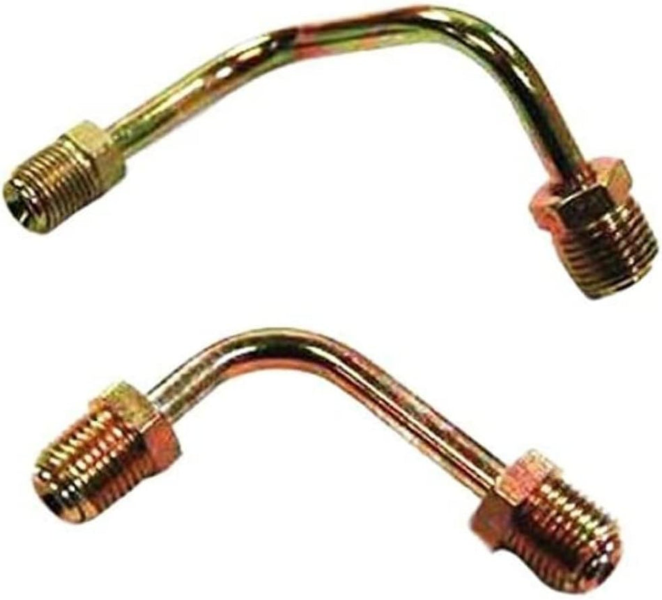 Racing Power R4505 Left Mount Brake Line Set (Zinc 1/2" To 1/2" & 7/16" To 9/16")