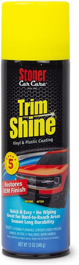 Stoner Car Care Products 91034 12 Oz Aerosol Trim Shine