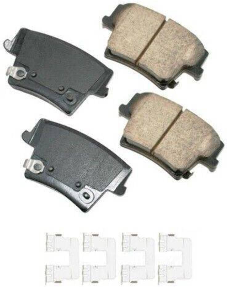 Akebono ASP1057 Performance Ultra Premium Ceramic Disc Brake Pad Kit