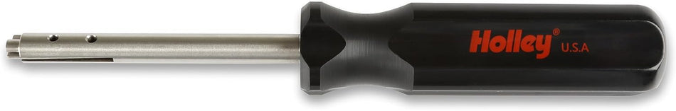 Holley Jet Removal Tool, Black/Red