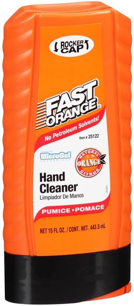 Permatex 25122 Fast Orange Pumice Lotion Hand Cleaner - 15 fl. oz., Single