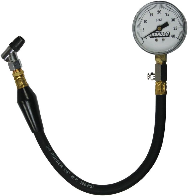 Moroso 89555 0-40 lbs. Tire Gauge