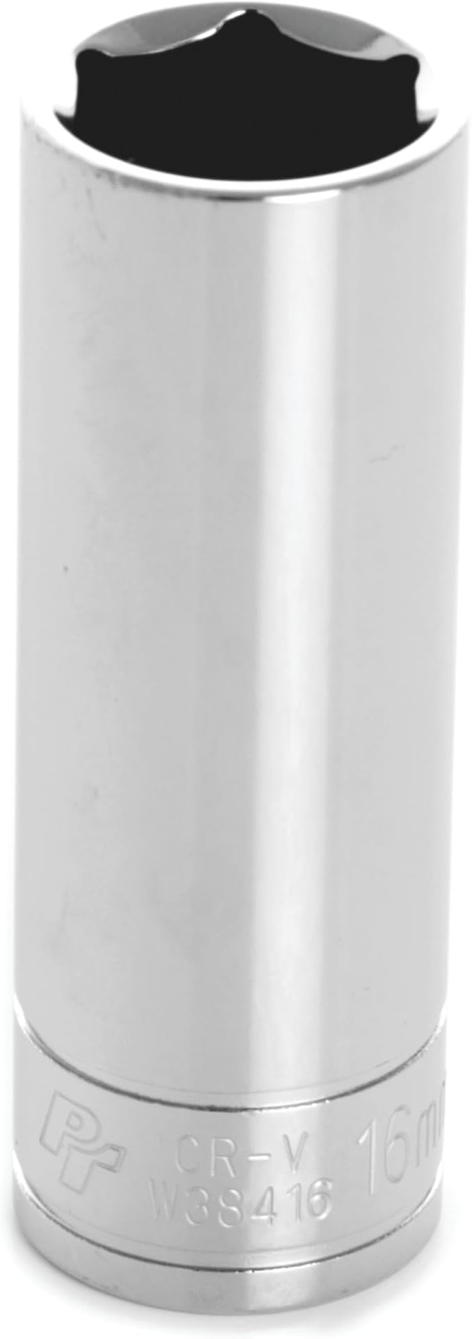 Performance Tool W38416 6-Point Socket, 3/8-Inch Drive, 16mm