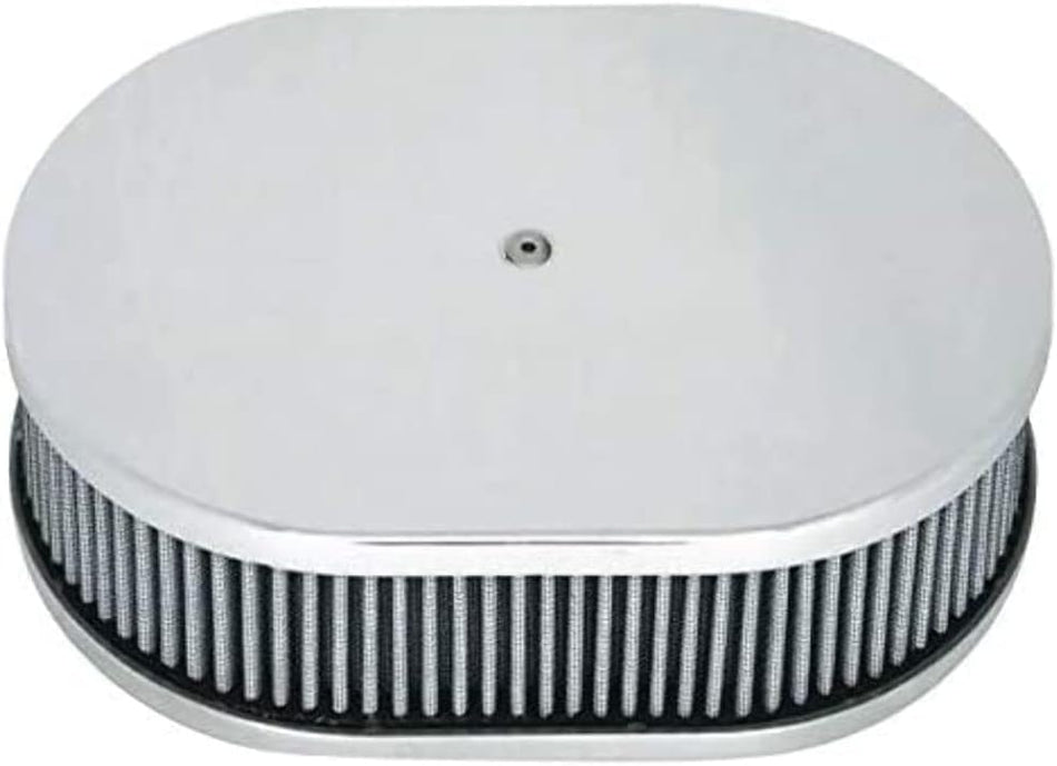 PLAIN CHROME 2" OVAL