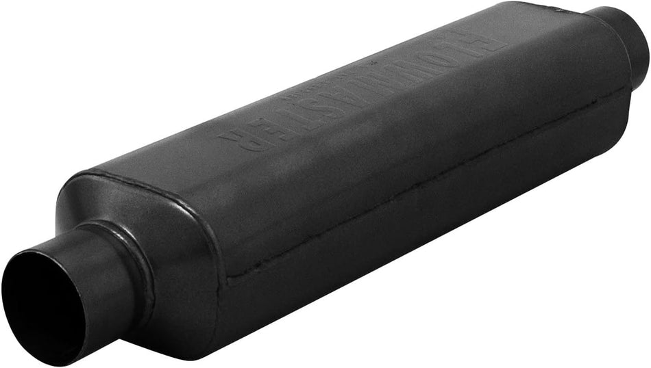 Flowmaster 12418409 (HP-2) 2.25" Inlet x 2.25" Outlet 409S Muffler with Moderate Sound