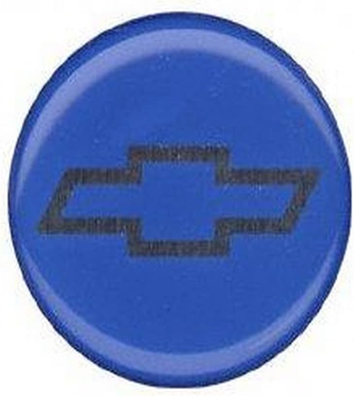 Grant 5630 Chrome Horn Button (Chevy Bow Tie, Blue/Silver)