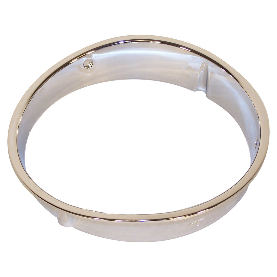 Crown Automotive Jeep Replacement 55055046 Crown Automotive - Metal Chrome Headlight Bezel