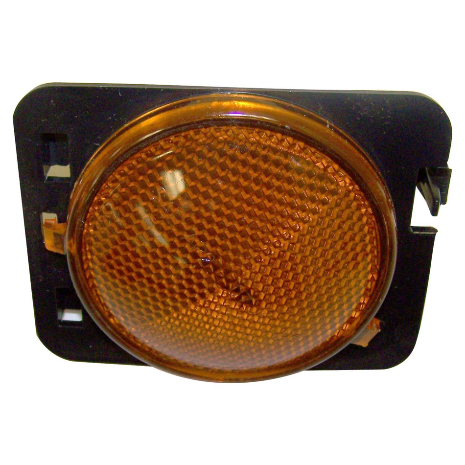 Crown Automotive Jeep Replacement 55078145AA Crown Automotive - Plastic Black Side Marker Light