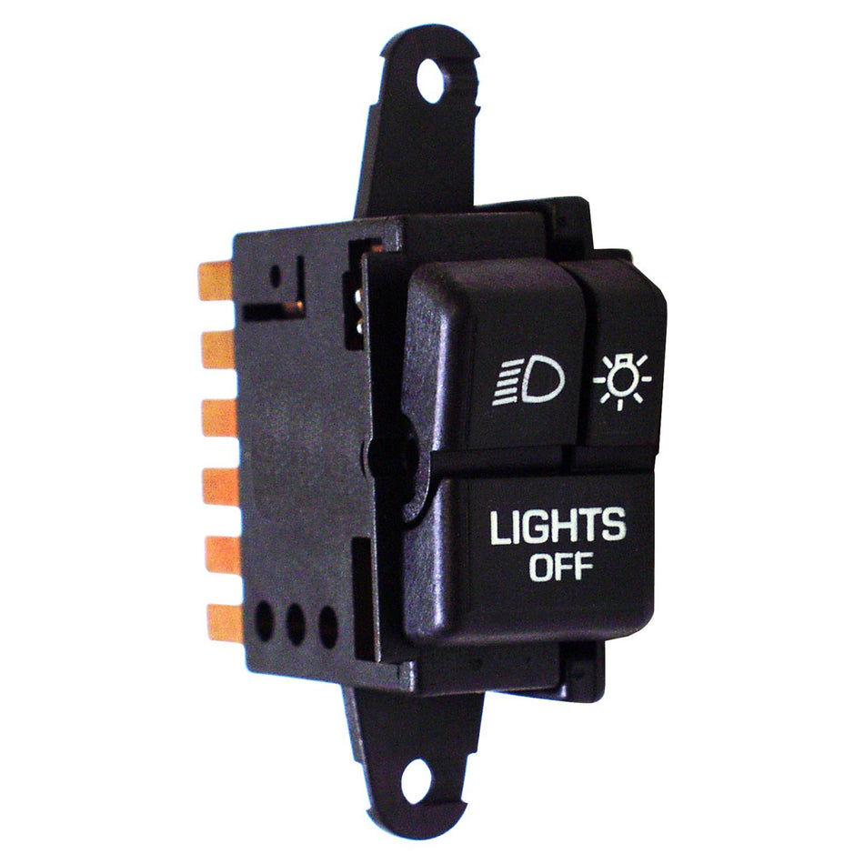 Crown Automotive Jeep Replacement 56003119 Crown Automotive - Metal Black Headlight Switch