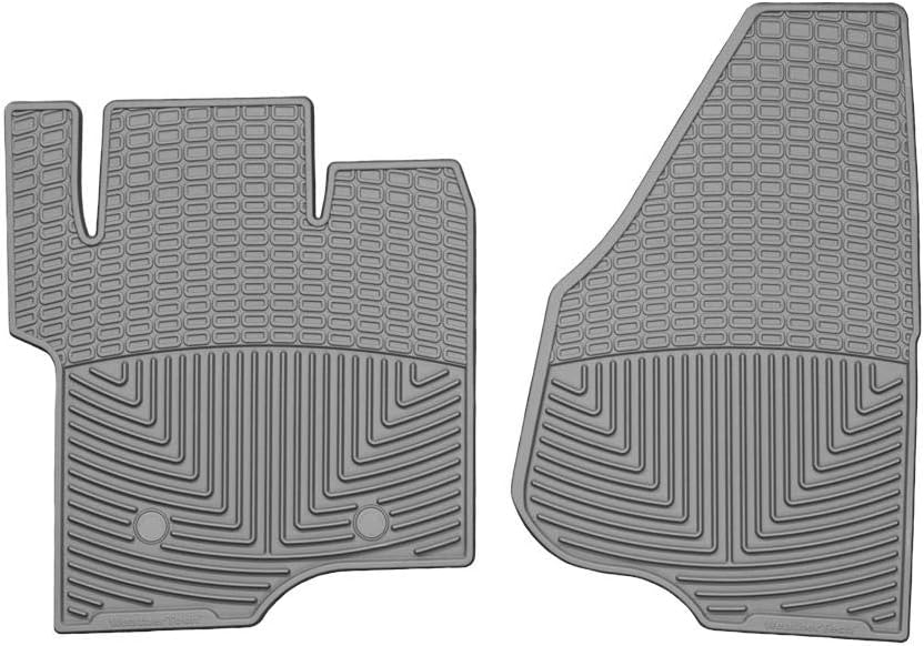 WeatherTech Trim to Fit Front Rubber Mats for Ford Super Duty, Grey