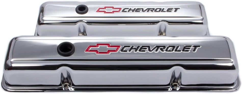 Proform 141-899 SBC Chrome Valve Cover with Baffle