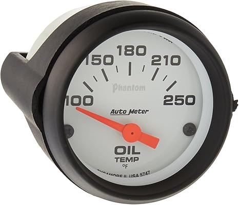 AUTO METER 5747 Electric Oil Temperature Gauge