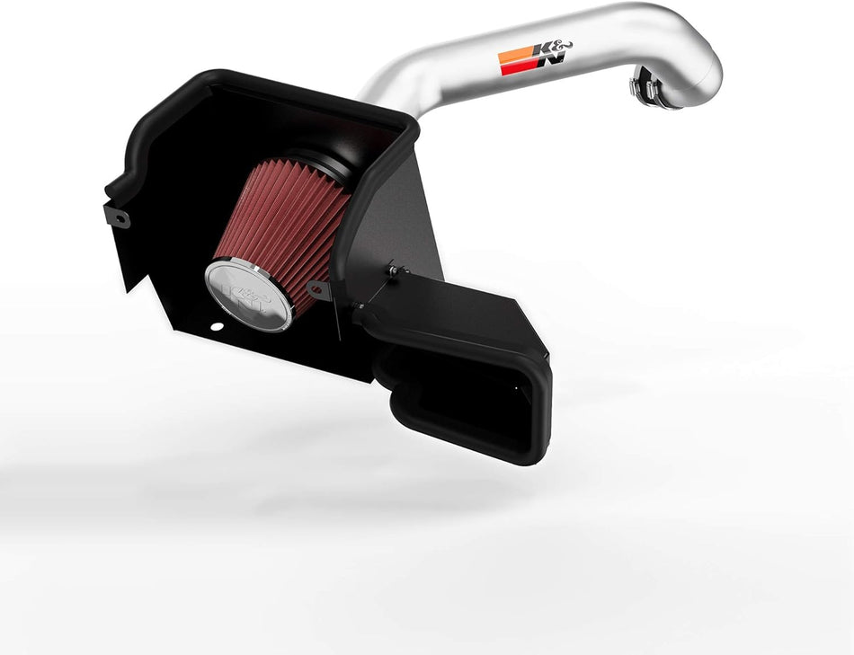 K&N Cold Air Intake Kit: High Performance, Guaranteed to Increase Horsepower: 2013-2019 Dodge RAM (1500, 1500 Classic) 3.6L V6, 77-1564KS, Multi