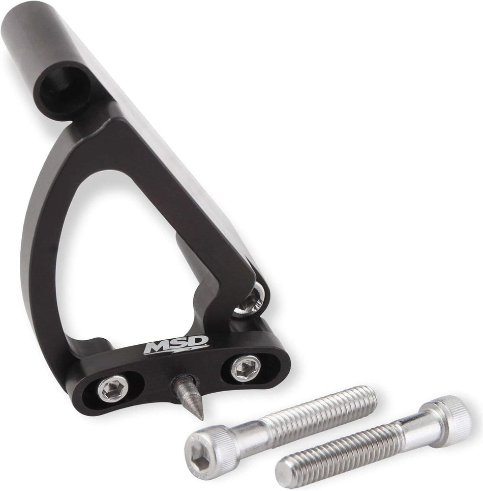 MSD 89887  Timing Pointer (Billet Big Block Chevy, Fits 8" Balancer)