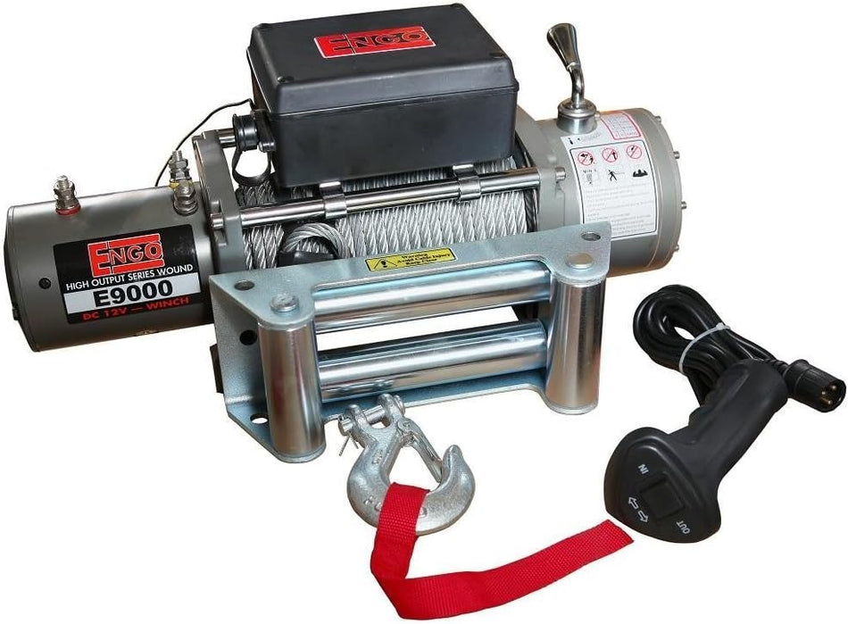 9,000 Lb. (4091Kg) 12 Volt Electric Winch